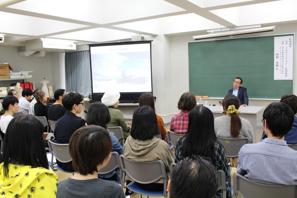 日産自動車株式会社 中村史郎氏による特別講義が行われました